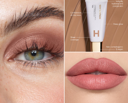 Elevated makeup favorites cover photo collage