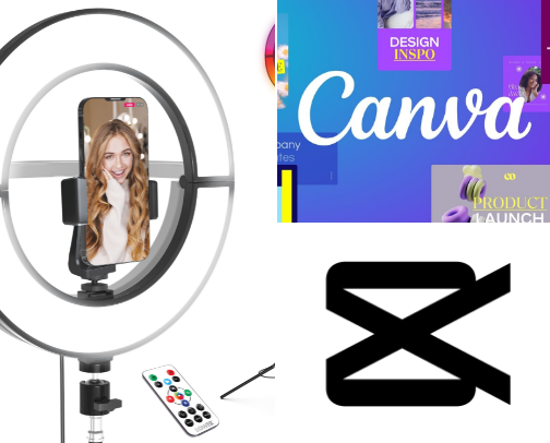 My Favorite YouTube Vlogging Essentials cover photo collage