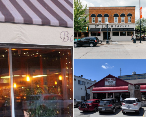 favorite spots to eat in Iowa City cover photo collage