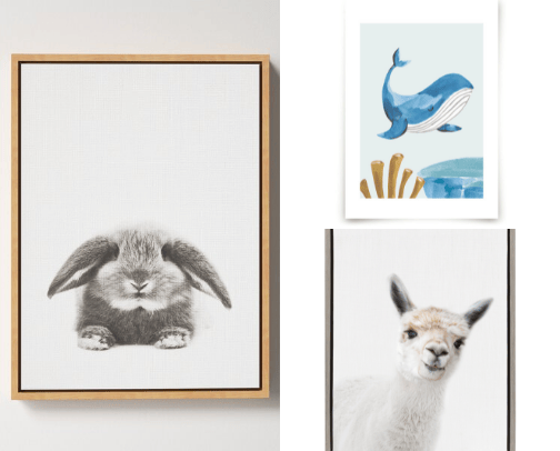 Nursery Art cover photo collage