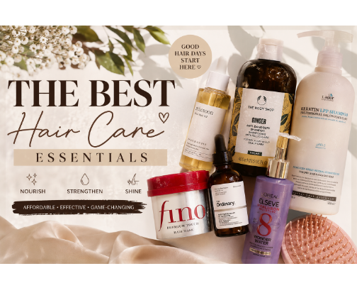 The Ultimate Haircare Guide: Affordable Products That Actually Work cover photo collage