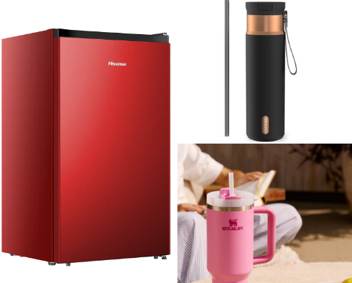 DORM ROOM ESSENTIALS cover photo collage