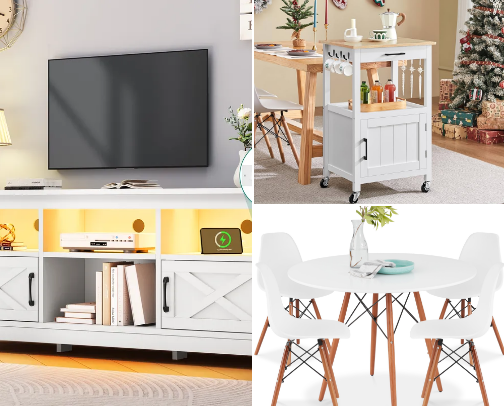 Furniture cover photo collage
