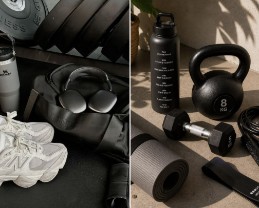 Sports and training essentials cover photo collage
