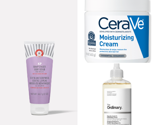 Stubborn Bumpy Skin! (keratosis pilaris) cover photo collage