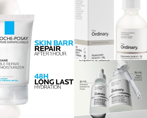 Skin care must haves cover photo collage