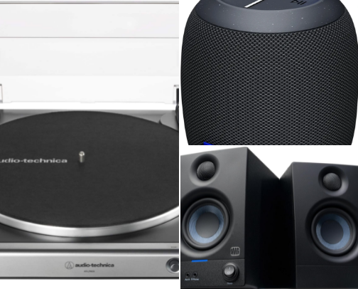 Electronics cover photo collage