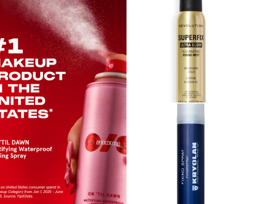 Long Lasting Setting Sprays cover photo collage