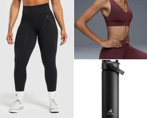 Gym girl essentials worth buying 🏋‍♀️👚 cover photo collage