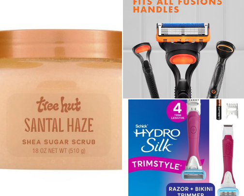 the perfect shave routine cover photo collage
