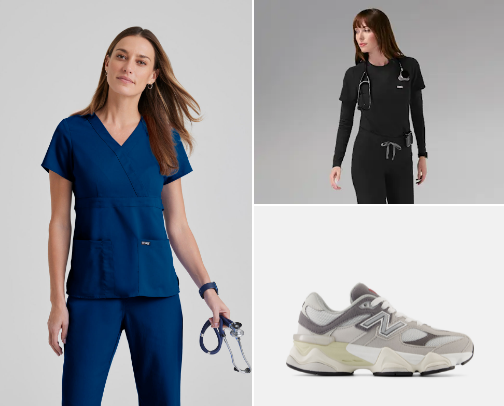 BEST SCRUBS and ACCESSORIES (medical field ppl, you have to give this a look) cover photo collage