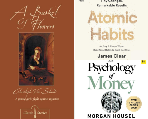 My favorite books cover photo collage