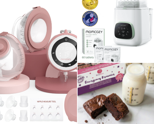 🤍 New Mom Breastfeeding Essentials | Pumping & Nursing Must-Haves for Easier Days cover photo collage