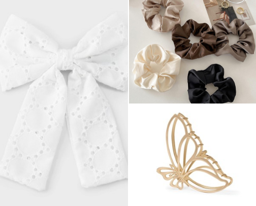 Accessories for Hair cover photo collage