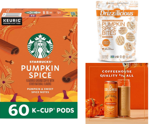 Yummy Fall Flavor Goodies! cover photo collage