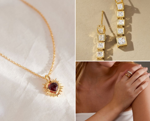 Jewelry That Glows cover photo collage