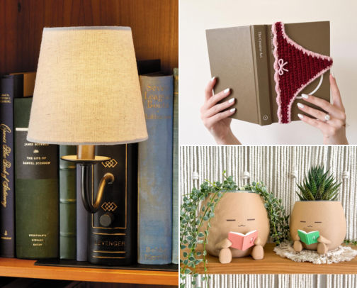 Unique Gifts for Booklovers cover photo collage