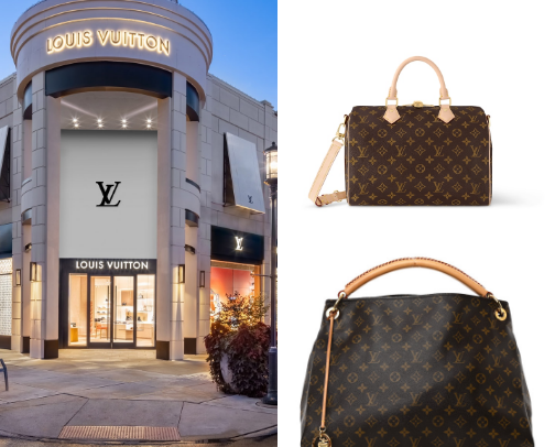 Luxury Handbags and Accessories Spotlight cover photo collage