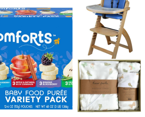 BABY AND TODDLER FINDS AND ESSENTIALS cover photo collage