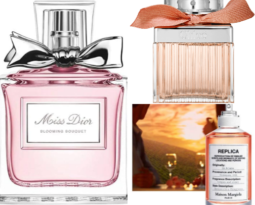 Perfumes cover photo collage