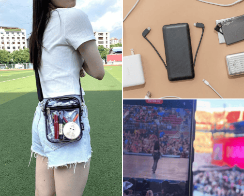 Concert MUST HAVES 🤩 cover photo collage