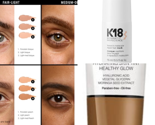 My favorite beauty recs cover photo collage