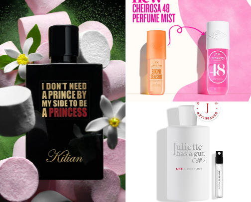 My Fragrance Hall of Fame cover photo collage