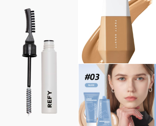 My favorite beauty recs cover photo collage