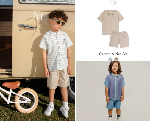 Cool Kids clothes cover photo collage