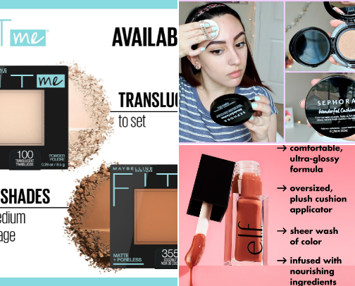 makeup💕 cover photo collage