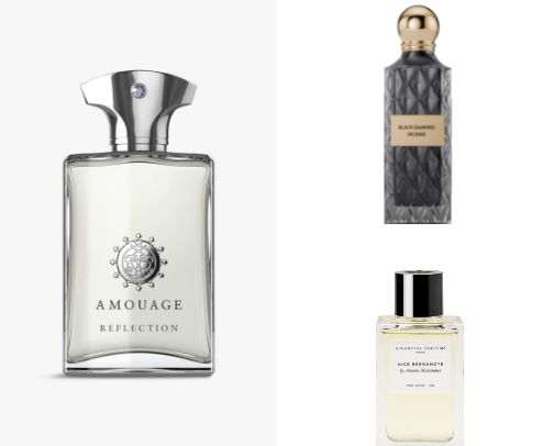 Fragrances cover photo collage