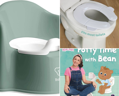 Toddler Potty Training Favorites cover photo collage
