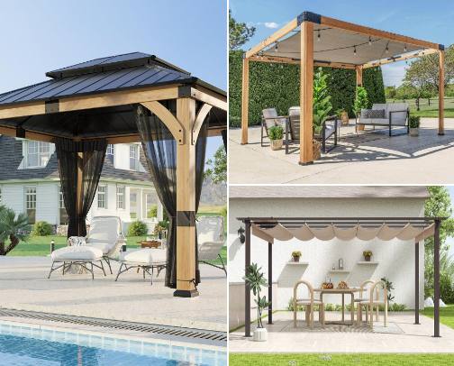 The Budget-less Backyard cover photo collage