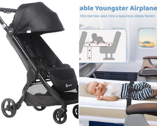 Travel w/ Baby or Toddler Essentials cover photo collage
