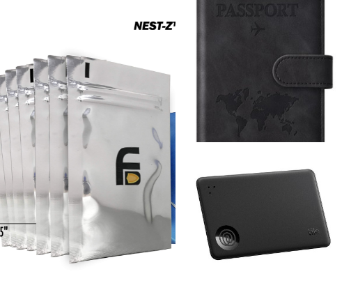 Block the Thief's with RFID cover photo collage