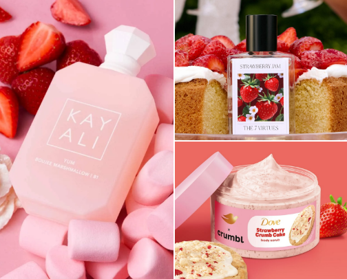 Strawberry Fragrance Picks cover photo collage