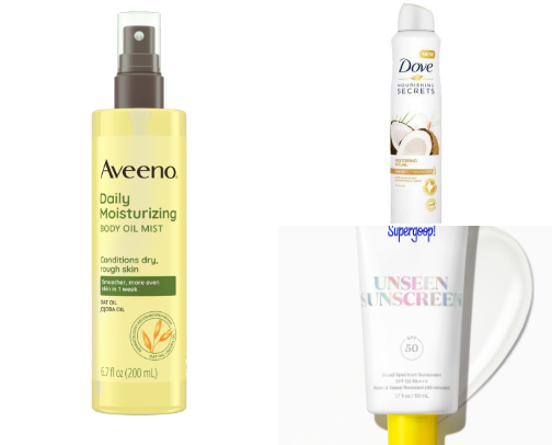 Body care cover photo collage