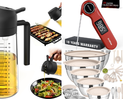 Kitchen Must Haves cover photo collage