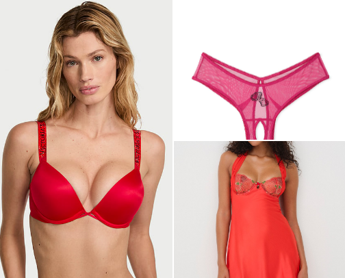 Manifesting this Victoria's Secret haul✨ cover photo collage