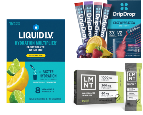 Electrolyte Packets That Actually Taste Good and Fixed My Daily Dehydration cover photo collage