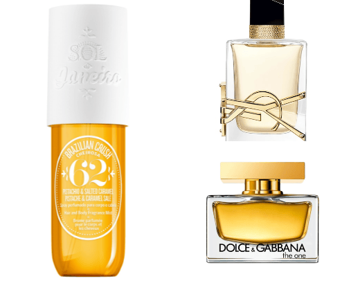 Fragrances cover photo collage