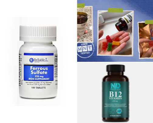 Healthy supplements for women cover photo collage