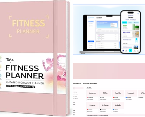 Planners & Journals 📔 cover photo collage