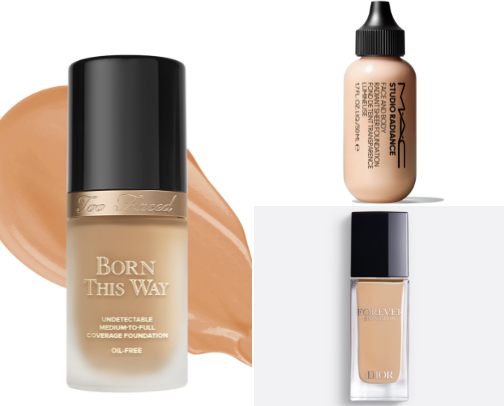 Skin-like foundation&concealers🎀 cover photo collage