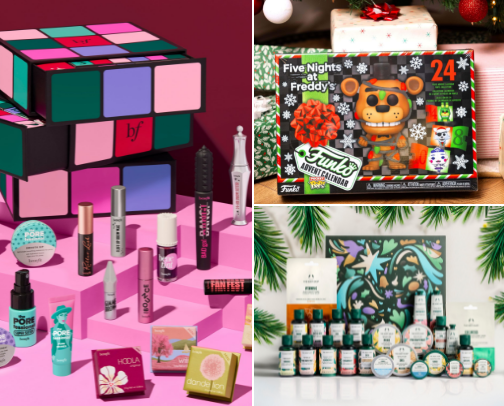 Trending Advent Calendars cover photo collage