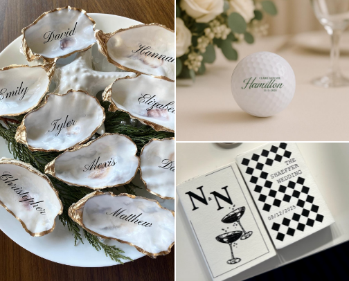 Wedding Favors ♡ Trends for 2026 cover photo collage