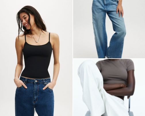 My clothing staples cover photo collage