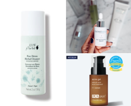 Clear Skin Must-Haves ✨ cover photo collage