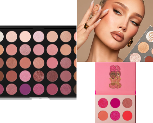 Eyeshadow Palettes cover photo collage