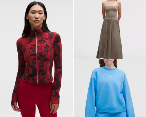 Lululemon pieces I’d wear on repeat cover photo collage